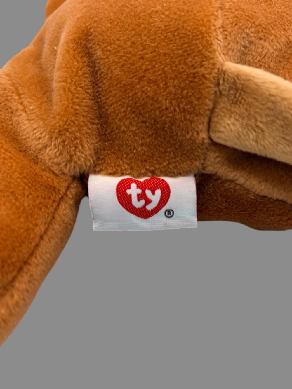 TY Beanie Buddy Curious George Plush Monkey 15" Brown Stuffed Animal Toy 1997 - Picture 5 of 8